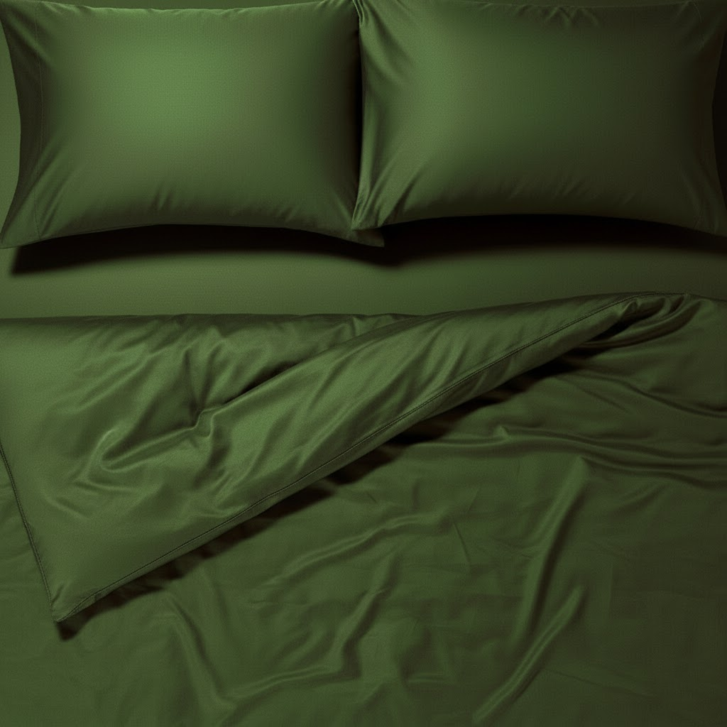 Vegan Silk Bedding Bundle With Duvet Cover