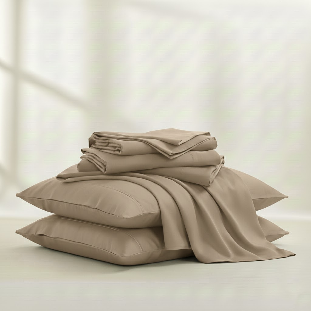 Vegan Silk Bedding Bundle With Duvet Cover