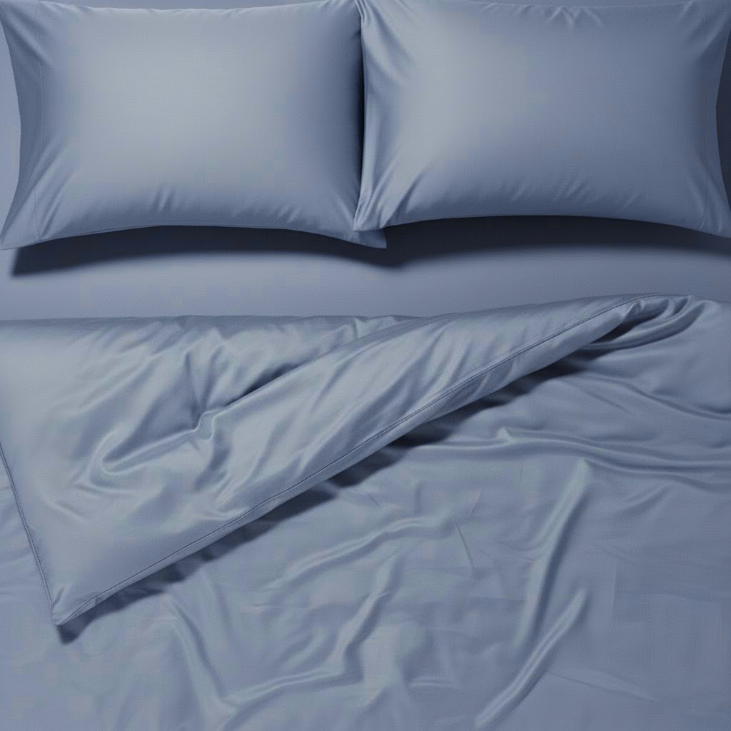 Vegan Silk Bedding Bundle With Duvet Cover