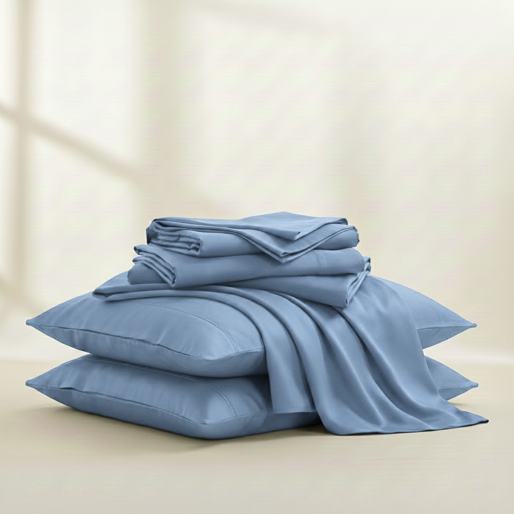 Vegan Silk Bedding Bundle With Duvet Cover